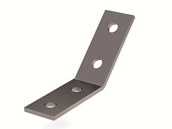 Уголок крепежный двойной 60 градусов, горячеоцинкованный | BMC1026HDZ | DKC