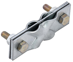 Зажим заземл. диаг. пол./прут.-пол./прут. оцинк.сталь | ZGC12-11-1-16-40 | IEK