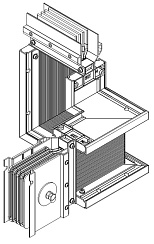 Секция Z лев. вверх 1000А Al 3L+N+1/2PE IP55 тран. IEK | LB-1000A5-35-F-ZLU | IEK