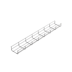 Проволочный лоток 50х200 L3000 мм INOX304 | PL50-200-3000 INOX304 |  КМ-Профиль