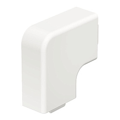 Крышка плоского угла кабельного канала WDK 15x30 мм (ПВХ,белый) (WDK HF15030RW) | 6192750 | OBO Bettermann