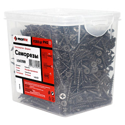 Саморез СГД 3,8х32 усиленный (TWN) (1300 шт) - контейнер | 146425 | PROFFIX