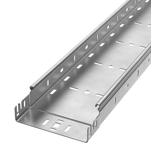Лоток перфорированный Профи INOX (AISI 304) 150х50x3000 (1,2 мм) (6 м/уп) | PR16.13368 | Промрукав
