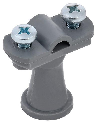 Дер. пров. кругл. 6-10мм h=38мм пластик серый | ZDP80-60-1-68-038 | IEK