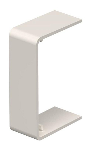 Стыковая накладка кабельного канала WDK 25x40 мм (ПВХ,кремовый) (WDK HS25040CW) | 6152082 | OBO Bettermann