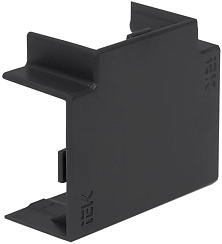ELECOR Угол Т-образный КМТ 100х60 черный (2шт/компл) | EL-KK10D-T-100-060-K02 | IEK