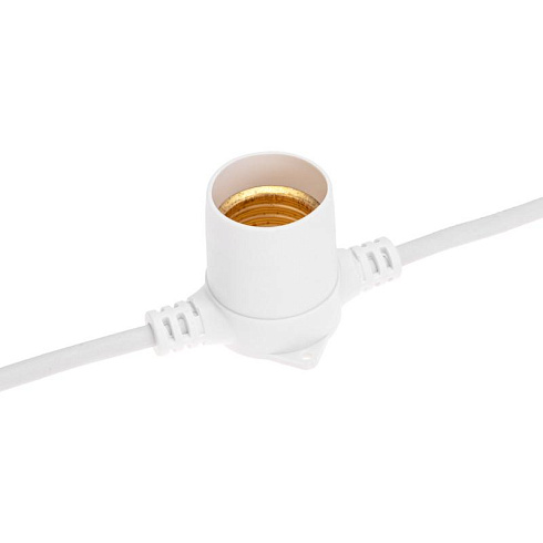 Белт-Лайт 10 м, белый каучук, шаг 50 см, 20 патронов, IP44 | 331-332 | NEON-NIGHT