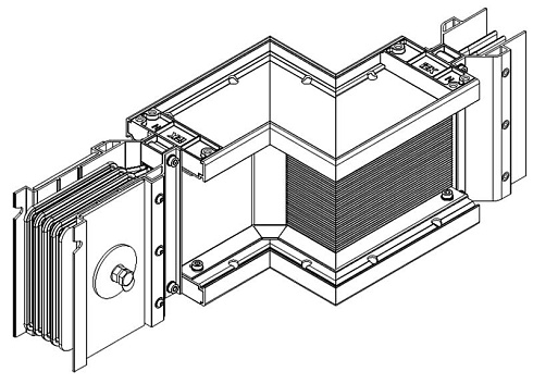 Секция Z прав. н/2 1250А Al 3L+N+1/2PE IP55 тран. IEK | LB-1250A5-35-F-ZRF | IEK