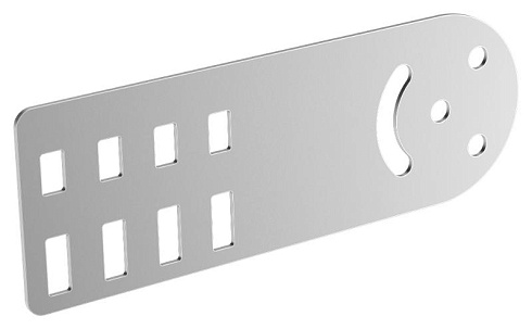 Пластина шарнирная h=80мм | CLM51D-PSH-080 | IEK