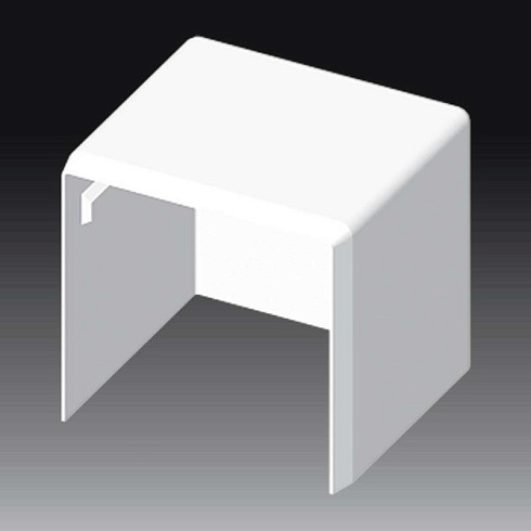 Заглушка LHD 40X40HF 8641HF (HB) (Цвет Белый) | 8641HF_HB | Kopos