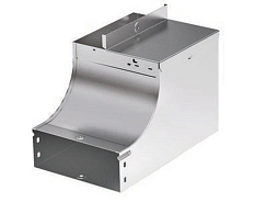 Угол CSSS 90 вертикальный внутр. переходник лев. осн. 200 H50 в комплекте с крепежными элементами и соединительными плас | 37594K | DKC