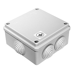 Коробка уравнивания потенциалов (КУП) для о/у 100х100х50 (60шт/кор) IP55 | 40-0300-У | Промрукав
