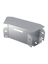 Поворот на 45 град. горизонтальный 80х80 мм | SQ2902-1314 | TDM