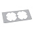 Рамка приборная двойная 8440-12 (HB) | 8440-12_HB | Kopos