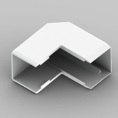 Угол внешний на 90 гр. LHD 20X20 8626HF (HB) (Цвет Белый)  | 8626HF_HB | Kopos