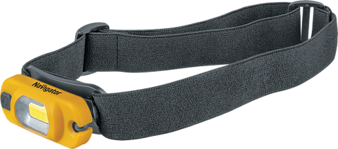 Фонарь налобный NPT-H19-ACCU  1COB LED 1Вт, 4 режима, Li-pol 0,25 Ач |14485 |Navigator