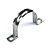 Скоба металлическая двухлапковая СМД(INOX) d48-50 мм (10шт/150шт уп/кор) | PR08.20755 | Промрукав
