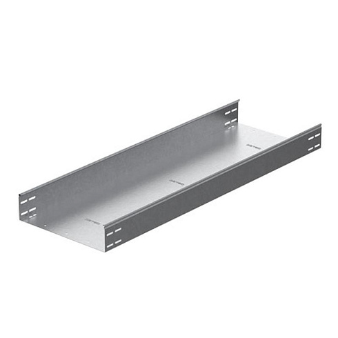 Универсальный лоток неперфорированный 300х100х3000, толщ. 1,0 мм, Сендзимир цинк, 083231 | УЛН-300х100х3000-1,0-СЦ |  Ostec