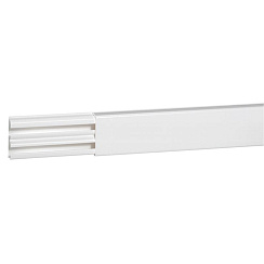 Мини-плинтус DLPlus - 32x12,5 мм - 2 отделения - длина 3 м - белый | 033310 | Legrand