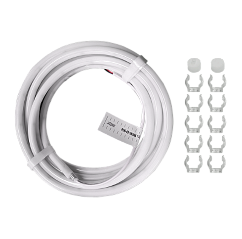 Лента светодиодная термостойкая PFN-03 "SAUNA 24V" 2835/120 3000K d13mm, рабочий режим от -30° до +100°С,  IP68 /5m, крепления в комплекте/  | .505873