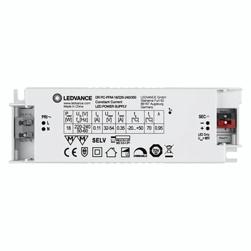 Драйвер пост. тока, димм фаз.отсечкой DR PC-PFM-18/220-240/350 10X1 Perfomance  | 4058075239838 | LEDVANCE