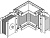 Секц. угл. прав. н/уг. 3200А Cu 3L+N+PER IP55 тран. IEK | LB-3200C4-35-F-LRG | IEK
