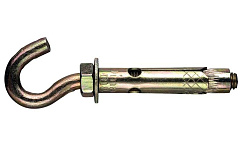 Анкерный болт с крюком М10 12х70 (25шт/уп) | PR08.3935 | Промрукав
