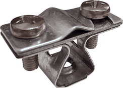 Держатель проводника круглого 8-10 мм, оцинк.|90021|Ezetek