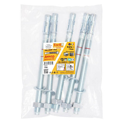 Анкер клиновой ZJE ZN 16x250 (5 шт) - пакет | 147559 | Tecfi