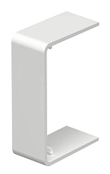 Стыковая накладка кабельного канала WDK 25x40 мм (ПВХ,белый) (WDK HS25040RW) | 6193560 | OBO Bettermann