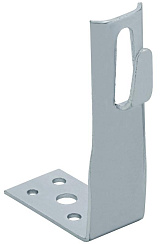 Дер. пр. кр. 6-8мм угловой h=80мм оц. сталь HDZ | ZDP87-14-1-68-80 | IEK