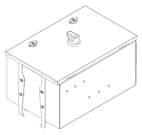 Кор. отб. мощн. Plug-in с а/в 250А Cu 3L+N+PER IP55 IEK | LB-250C4-35-PB-KOM-Y | IEK