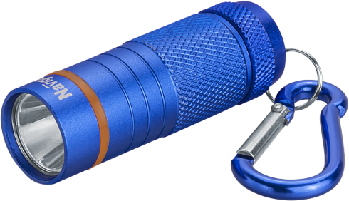 Фонарь-брелок NPT-KC08-S-4LR44 алюм.1LED(1Вт),1 реж,серебро | 82315 |  Navigator
