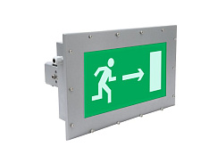 Указатель аварийный светодиодный ALCOR 6623-10 LED AT 4Вт 3ч IP66 постоянный встраиваемый | 1502000690 | Световые Технологии