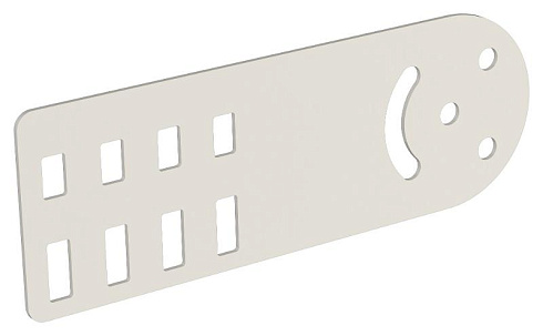 Пластина шарнирная h=80мм RAL 9016 | CLM51D-PSH-080-9016 | IEK