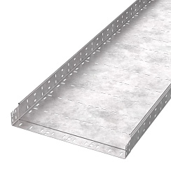 Лоток перфорированный Профи HDZ 500х80x3000 (2,0 мм) (6 м/уп) | PR16.13129 | Промрукав