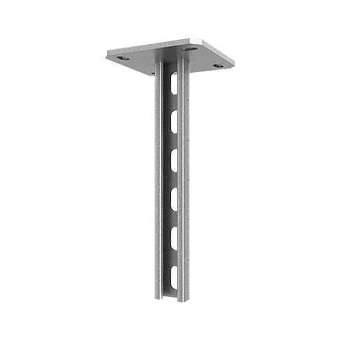 Подвес потолочный СТРАТ 41х21х1500, толщ. 2,5 мм, гальван. цинк, 875815 | ППС-41х21х1500-2,5-ЭЦ |  Ostec