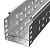 Лоток перфорированный Стандарт INOX (AISI 304) 100х100х3000 (0,8 мм) (3 м/уп) | PR16.2329 | Промрукав