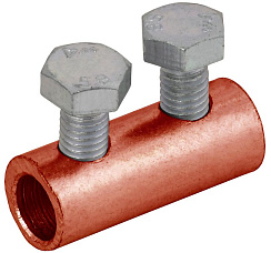 Заж. соед. прямой пр.-пр. 6-8мм медь | ZCC86-50-1-68 | IEK