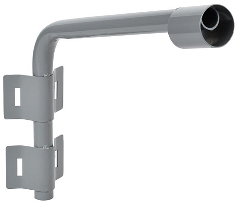 Кронштейн КР-2 D=60 L=500 монтаж. лента 2 хомута серый  | LT-DKU0D-CR-60-50-22-K03 | IEK