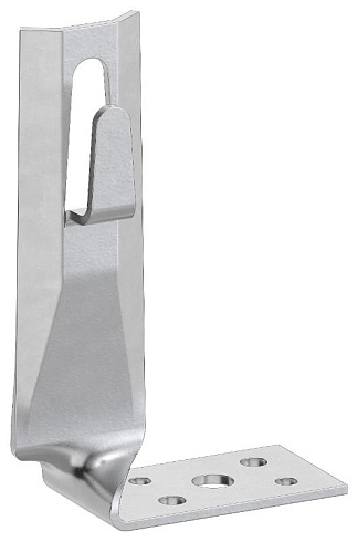 Дер. пр. кр. 6-8мм угловой скр. h=140мм оц. сталь | ZDP87-11-1-68-140 | IEK