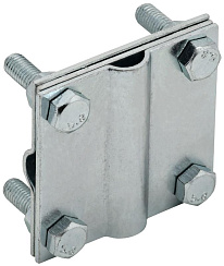 Заж. крес. с раз. пол./пр.-пол./пр. 40/12мм оц. сталь | ZCC18-11-1-12-40 | IEK