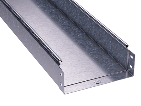 Лоток неперфорированный 300х80х3000х1,0мм, цинк-ламельный | 3506510ZL | DKC