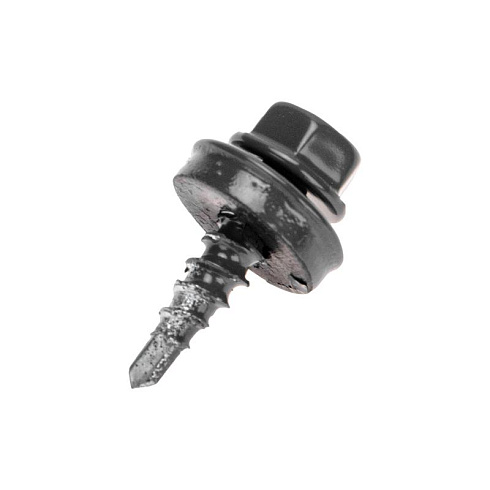 Саморез кровельный 4,8х19мм, окрашенный RAL 7024, короб (250 шт/уп) | 1205-4819-3 | Kranz