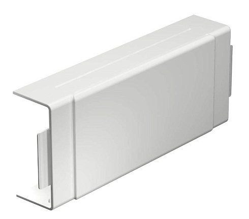 Крышка T-образной секции кабельного канала WDK 40x90 мм (ПВХ,белый) (WDK HK40090RW) | 6192564 | OBO Bettermann
