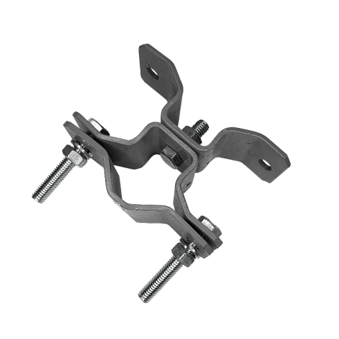 Кронштейн для мачты 10 мм на планке, сталь|75747|Ezetek