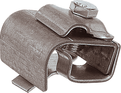 Держатель проводника круглого 8-10 мм для желоба водостока, оцинк.|91081|Ezetek