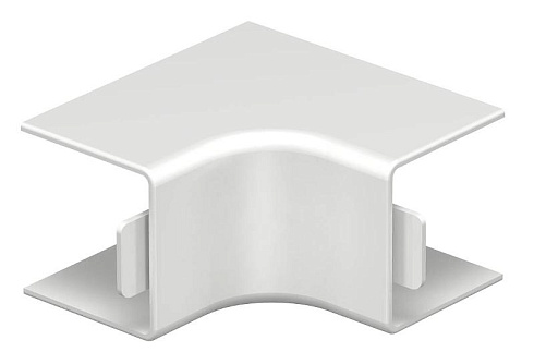 Крышка внутреннего угла кабельного канала WDK 25x25 мм (ПВХ,белый) (WDK HI25025RW) | 6191886 | OBO Bettermann