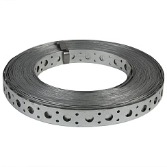 Лента монтажная перфорированная прямая LP 12х0,55 (25м) | Б0047417 | ЭРА