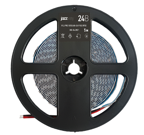 Лента светодиодная PLS PRO RGB 5050/60-24V IP20 5m | .5033979 | JAZZWAY